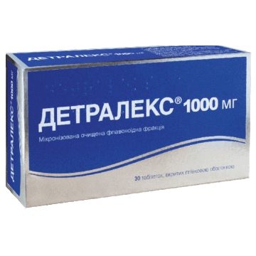 Детралекс 1000 мг таблетки №30