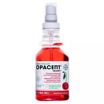 Орасепт спрей ор. 1.4 % по 177 мл у флак.