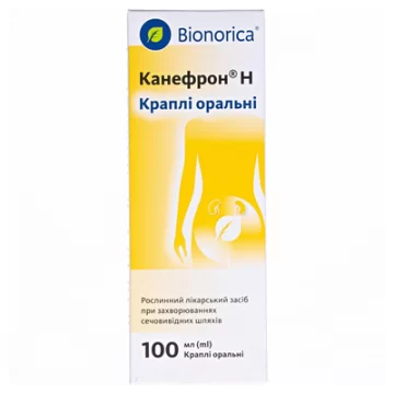 Канефрон Н краплі ор. по 100 мл у флак.