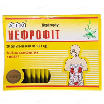 Нефрофіт збір по 1.5 г №20 у філ.-пак.4820016100404