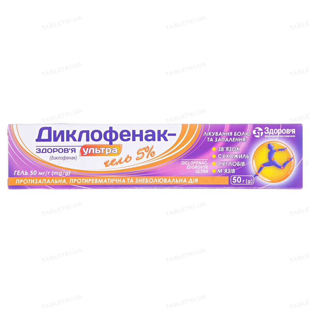 Диклофенак-Здоров'я ультра