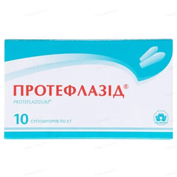Протефлазід супозиторії