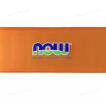 Органайзер для таблеток NOW 7 Day Pill Case помаранчевий