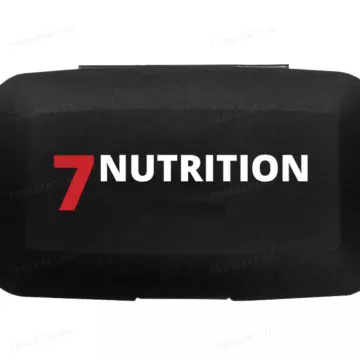 Органайзер для таблеток 7Nutrition Pillbox 7 секцій, чорний